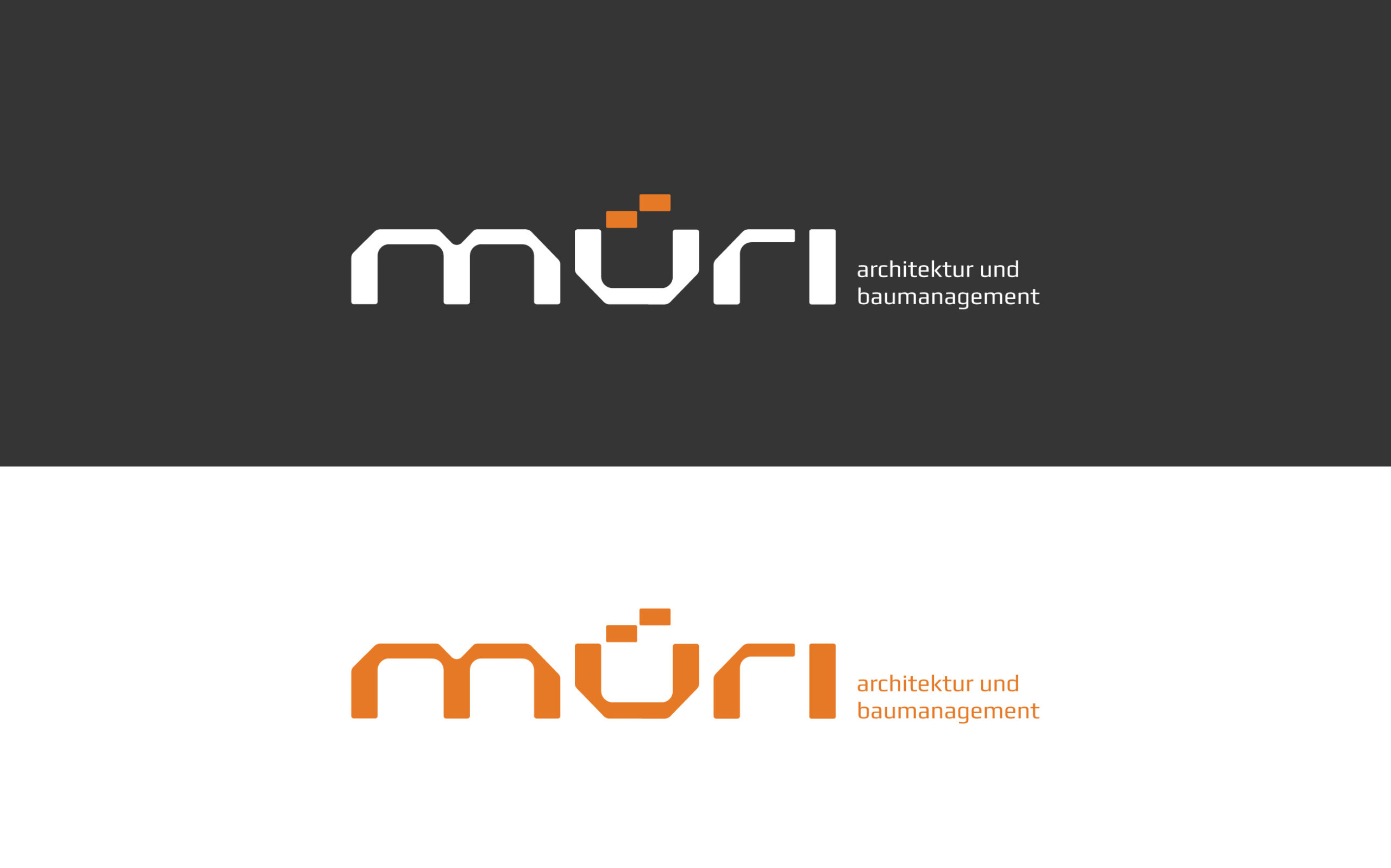 Logo-Design für Müri Architektur & Planung