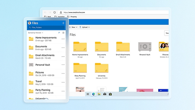 Dateiablage mit OneDrive und SharePoint